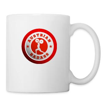 Autriche Haltérophile Stolz Sport Austrian - Mug blanc - blanc - Droite