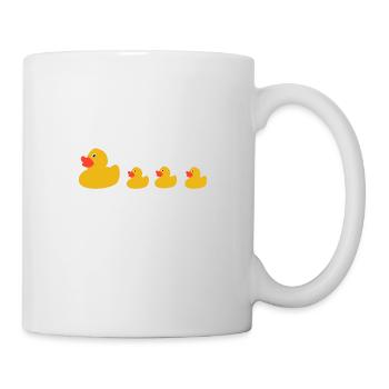 Entchen - Tasse - Weiß - Rechts