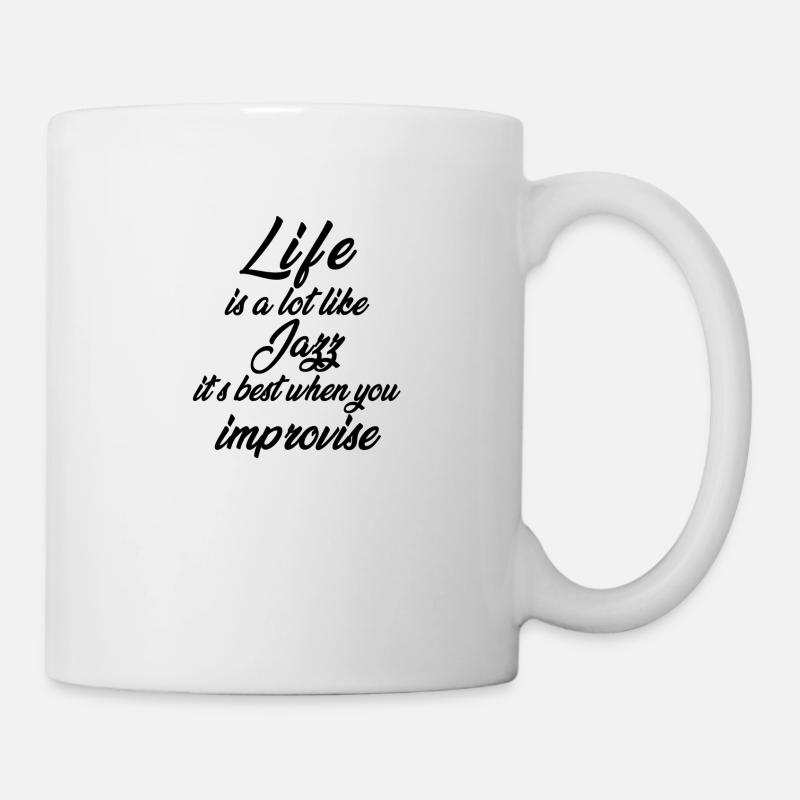 jazz - Mug - white