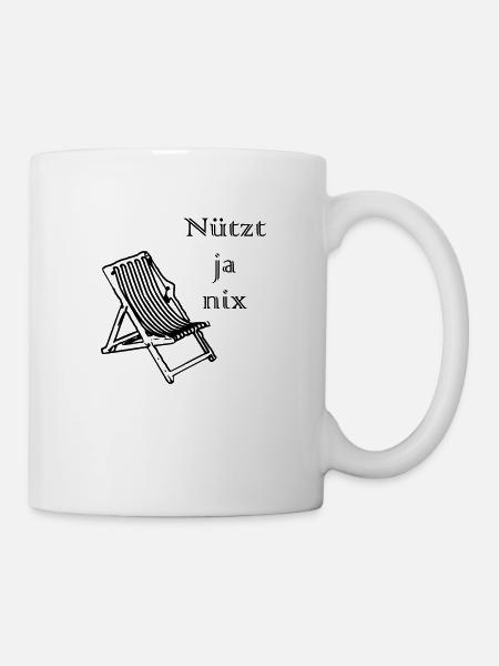 No use - Mug - white