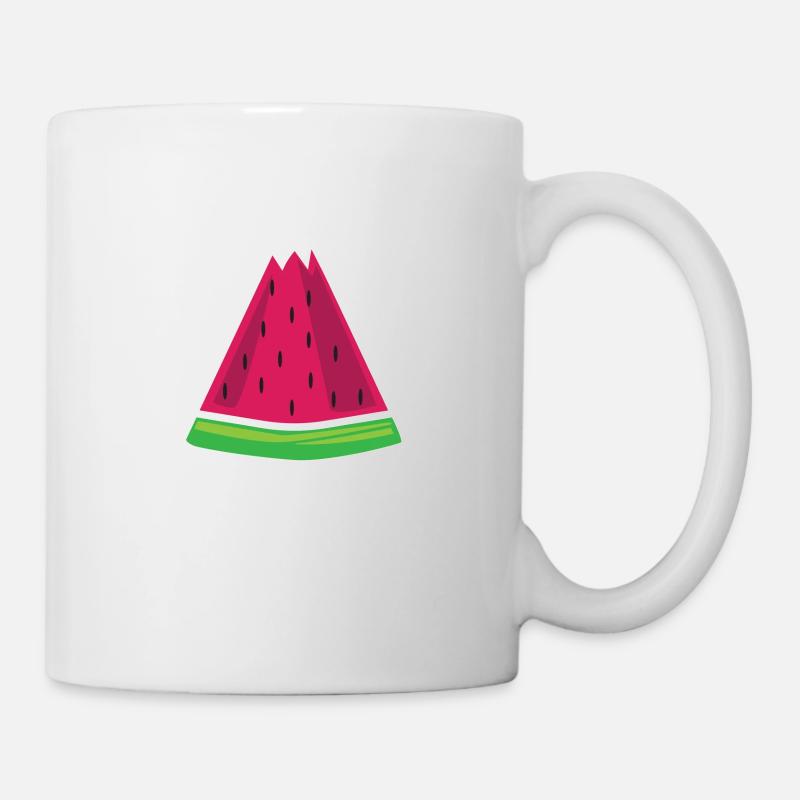 Wassermelone - Tasse - Weiß