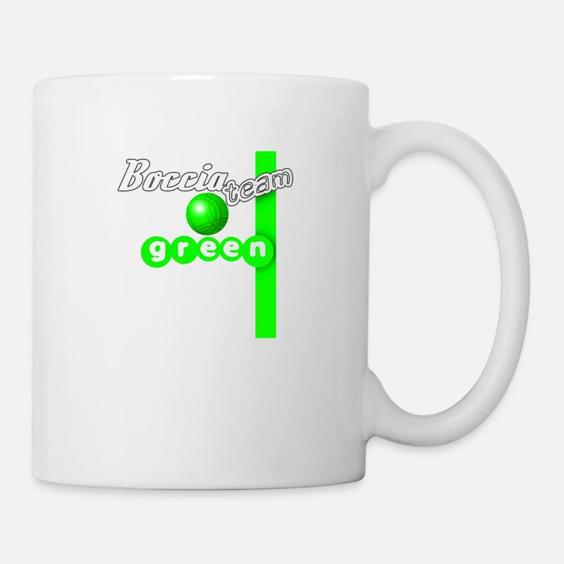 Bocce Team Green - Mug blanc - blanc