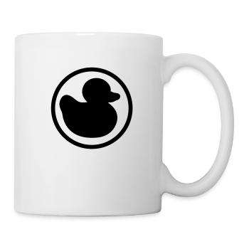 ente_2__f1 - Tasse - Weiß - Rechts