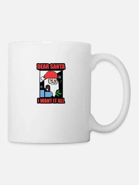 Wunschzettel - Tasse - Weiß