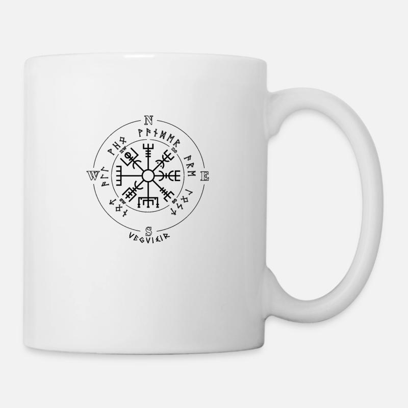 vegvisir - Tasse - Weiß