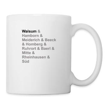 Duisburg Walsum - Mug blanc - blanc - Droite