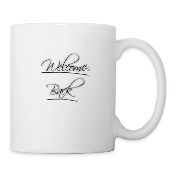 Welcome Back, énonciation drôle, idée de cadeau fraîche - Mug blanc - blanc - Droite