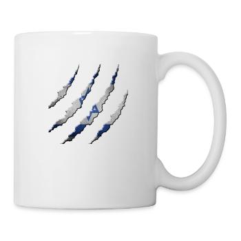 Israël - Mug blanc - blanc - Droite