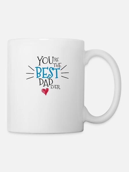 Meilleur papa jamais - Mug blanc - blanc