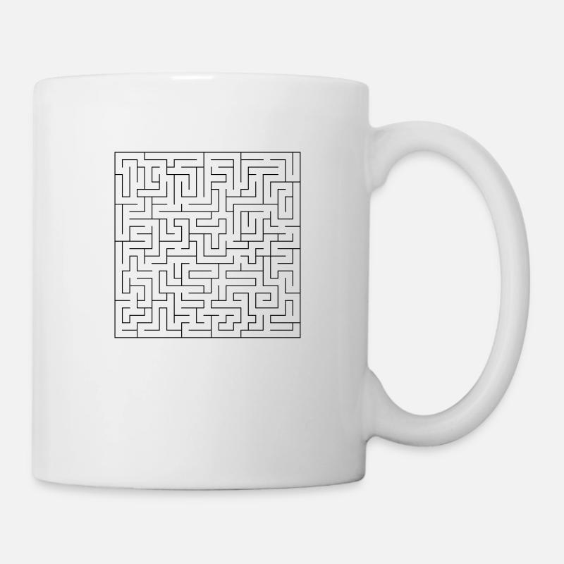Labyrinth - Mug blanc - blanc