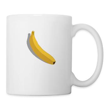 banane - Tasse - Weiß - Rechts