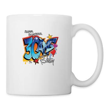 30 ans - Mug blanc - blanc - Droite