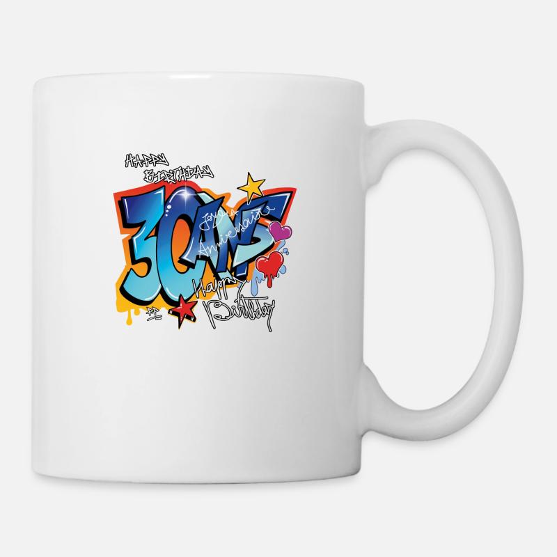 30 ans - Mug blanc - blanc