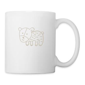 teddy bear - Mug - white - Right