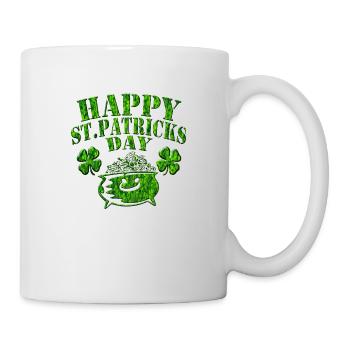 St Patricks Day - Tasse - Weiß - Rechts