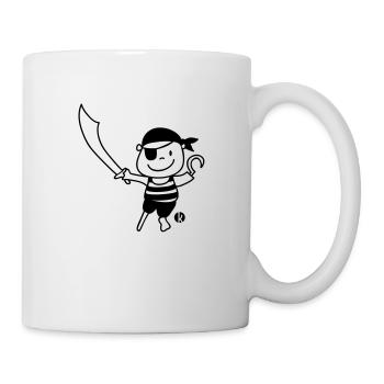 Pirat - Pirate - Mug blanc - blanc - Droite
