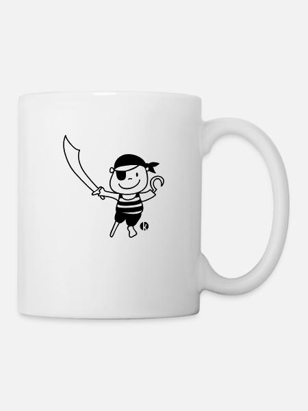 Pirat - Pirate - Mug blanc - blanc