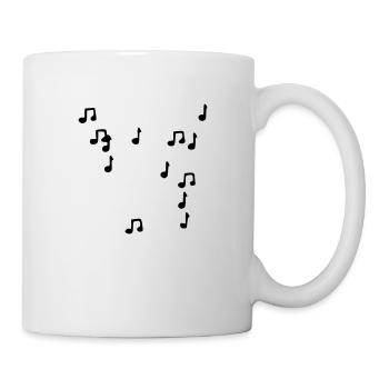 note rain - Mug - white - Right