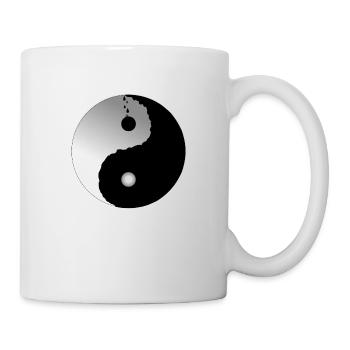 Yin und Yang - Tasse - Weiß - Rechts
