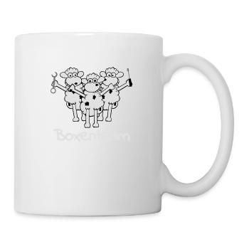 boxenteam_text_w_3f - Mug - white - Right