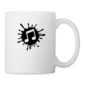 music_splash__f1 - Tasse - Weiß - Rechts