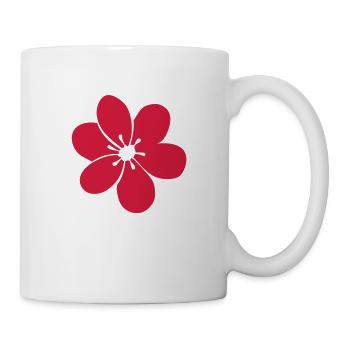 flor Blume Blume blume fiore 2 - Tasse - Weiß - Rechts