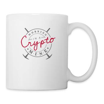 Crypto mine - Mug - white - Right