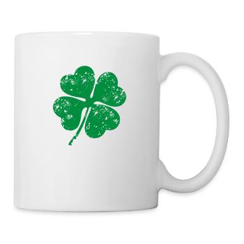 Irish clover uk - Mug - white - Right