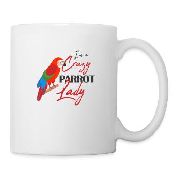 Ailes De Perroquet Pour Oiseaux De Perroquet - Mug blanc - blanc - Droite
