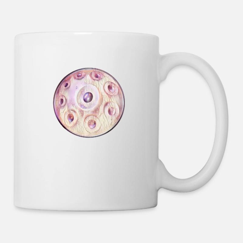 Handpan diamant - Mug blanc - blanc