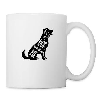 dog lover - Mug - white - Right