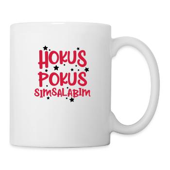 Hokus Pokus SImsalabim Zauberer - Tasse - Weiß - Rechts