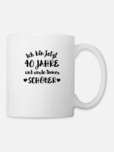 40th birthday - Mug - white