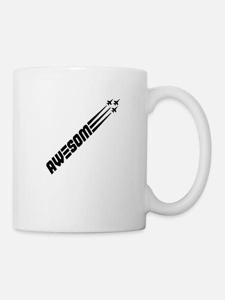 BAM! - Tasse - Weiß