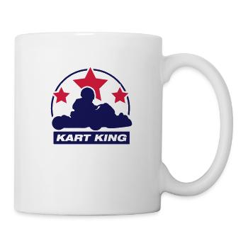 kart_king_fa2 - Tasse - Weiß - Rechts