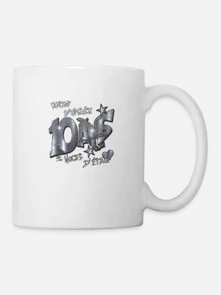 Noces d'étain - Mug blanc - blanc