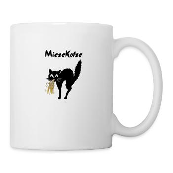 Kitty kitty cat puke pet animal cute - Mug - white - Right