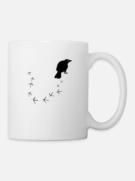 Crow - Mug - white