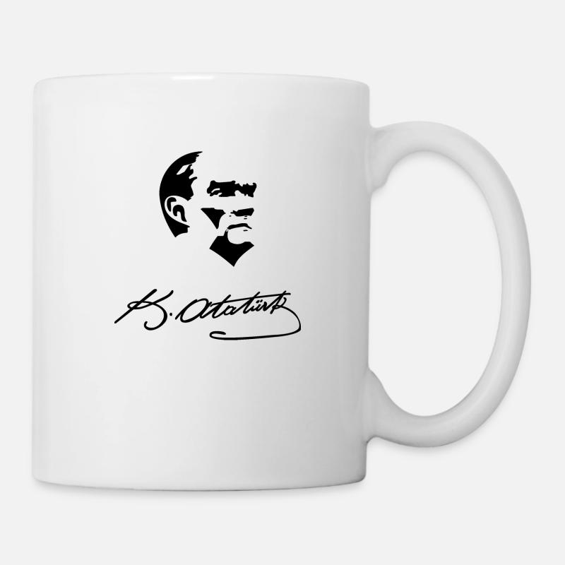 Mustafa Kemal Atatürk - Mug blanc - blanc