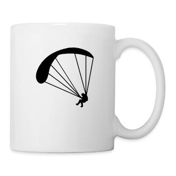 gleitschirm - Tasse - Weiß - Rechts