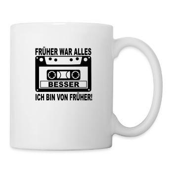 everything was better - Mug - white - Right