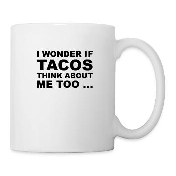 Tacos - Tasse - Weiß - Rechts