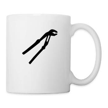 Zange - Tasse - Weiß - Rechts