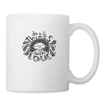 DO ALL THINGS GIFT - Mug - white - Right