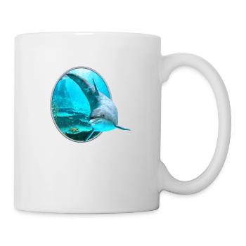 Dolphin - Tasse - Weiß - Rechts