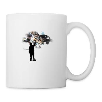 graffiti is art 3 by dk - Mug - white - Right