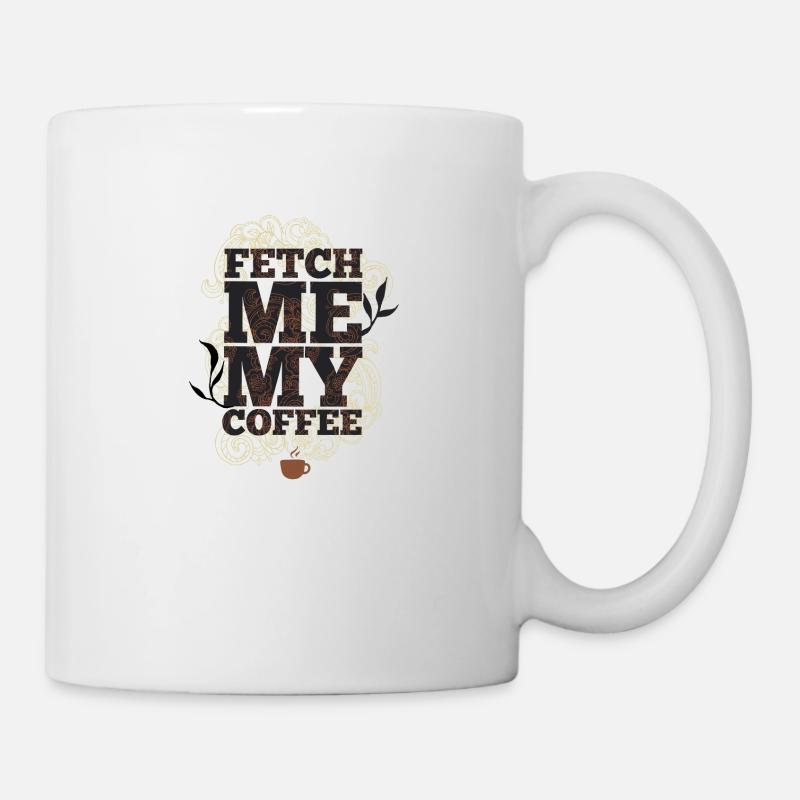 CAFÉ - Mug blanc - blanc