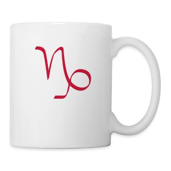 Capricorn zodiac - Mug - white - Right