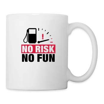 no_risk_no_fun__f2 - Tasse - Weiß - Rechts