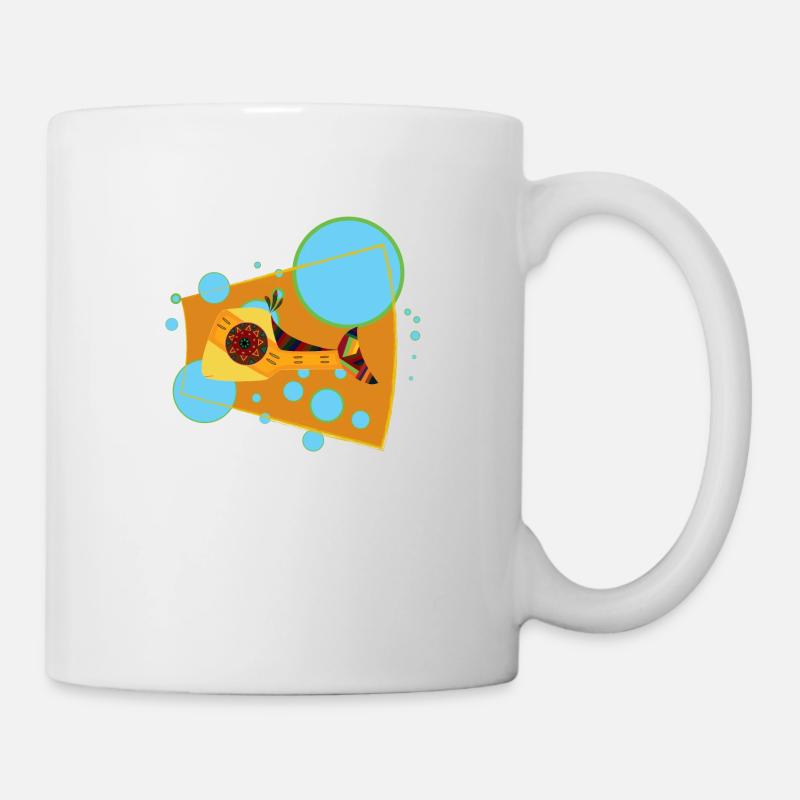 Lachs - Tasse - Weiß